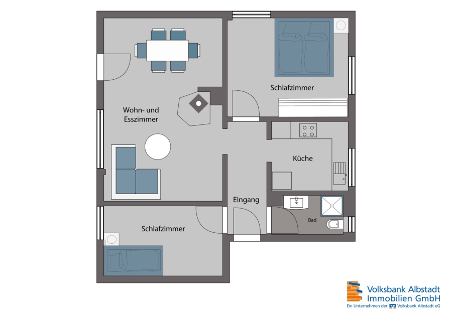 Grundriss Wohnung