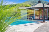 Blick auf den Pool