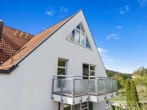 Ansicht mit Balkon