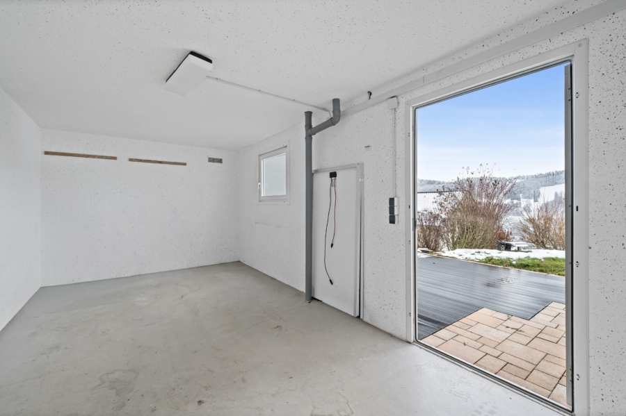 Keller unter Garage