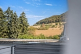 Aussicht vom Balkon