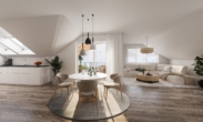 Innenrendering Gebäude 1 - Wohnung 3