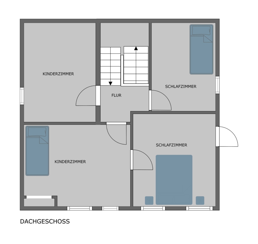 Grundriss Dachgeschoss